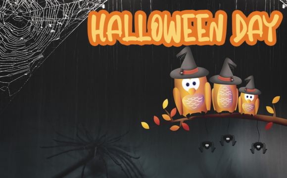 Halloween Teacher Font Poster 4