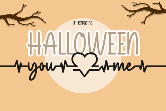 Halloween You Me Font Poster 1
