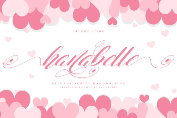 Hanabelle Font Poster 1