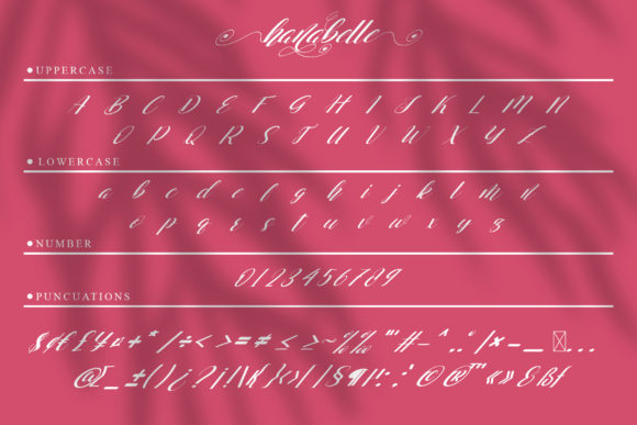 Hanabelle Font Poster 9