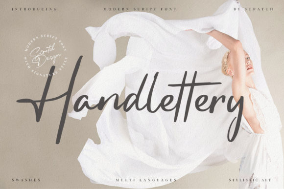 Handlettery Font