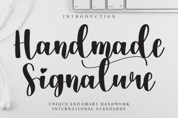 Handmade Signature Font