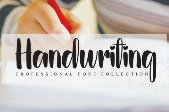 Handwriting Font Poster 1