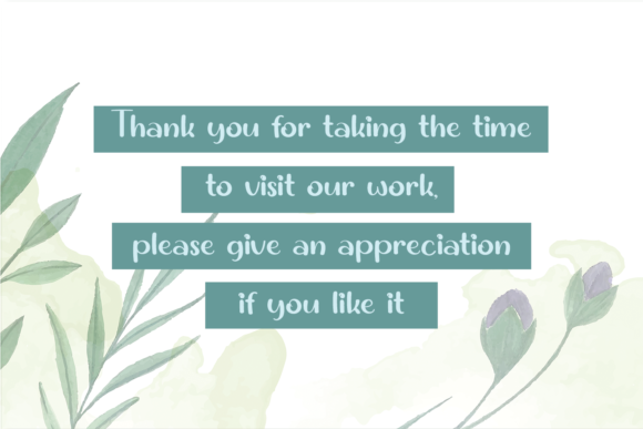 Handwritten Story Font Poster 5