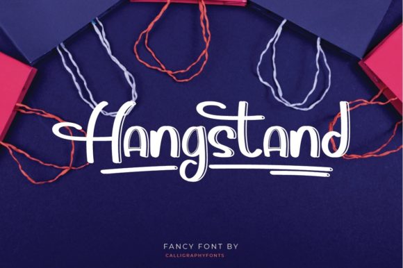 Hangstand Font Poster 1