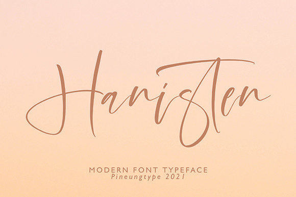 Hanisten Font