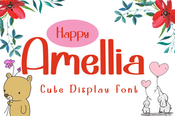 Happy Amellia Font