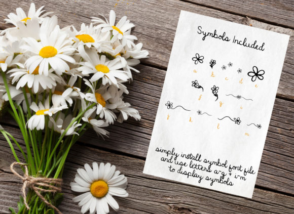 Happy Daisy Font Poster 8