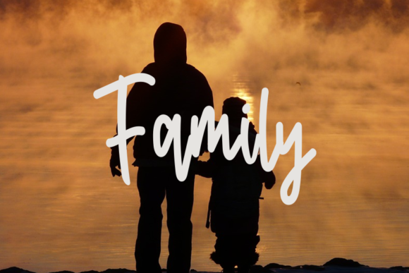 Happy Lovely Font Poster 2