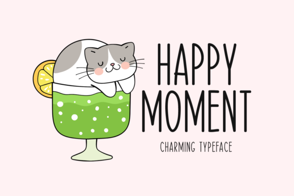 Happy Moment Font