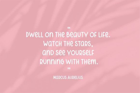 Happy Quote Font Poster 3