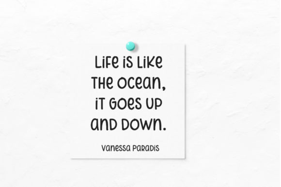 Happy Quote Font Poster 4
