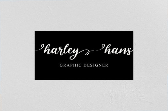 Happy Wedding Font Poster 4
