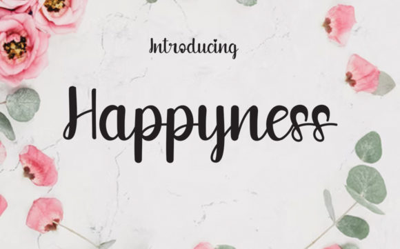 Happyness Font Poster 1