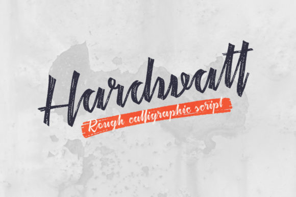 Hardwatt Font Poster 1