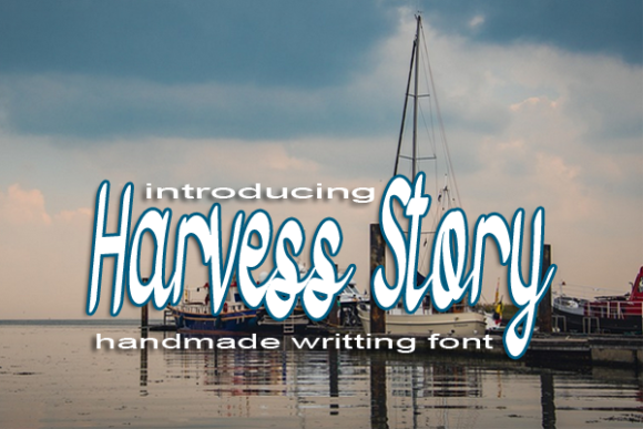 Harvess Story Font Poster 1