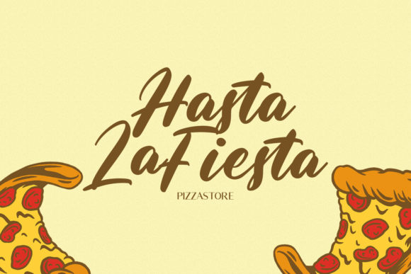 Hastafloris Script Font Poster 3