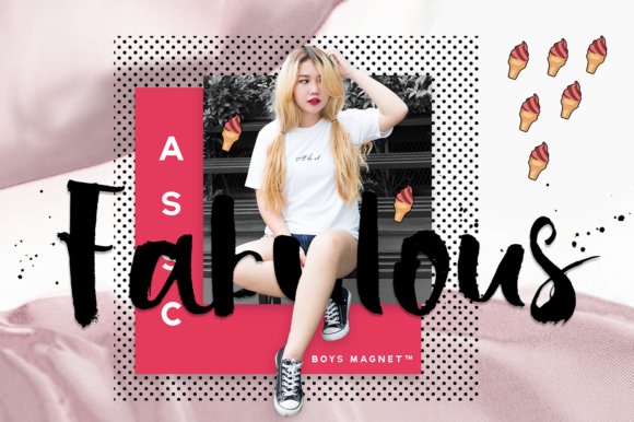 Hastagirl Font Poster 7