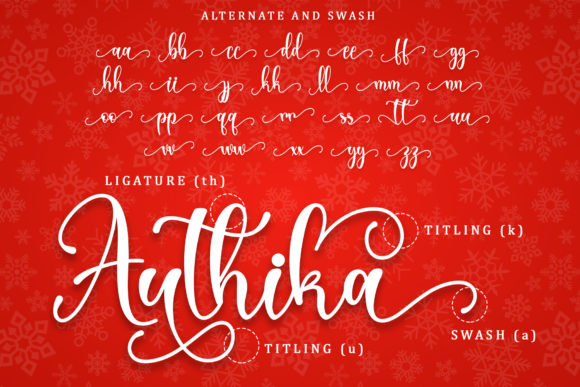 Hay Santa Font Poster 7