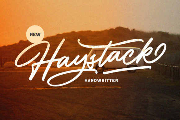 Haystack Font Poster 1