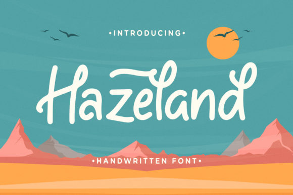 Hazeland Font Poster 1