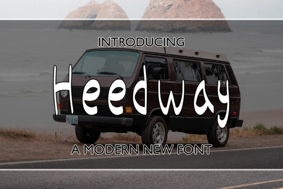 Heedway Font Poster 1