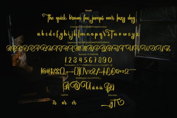 Heiger Font Poster 6