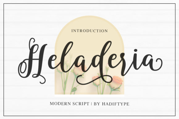 Heladeria Font Poster 1