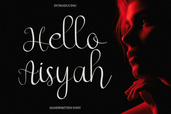 Hello Aisyah Font Poster 1