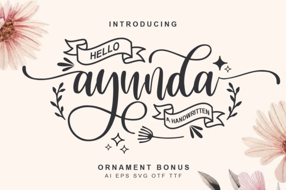 Hello Ayunda Font