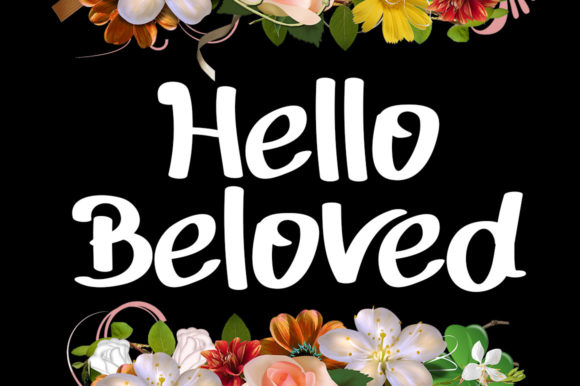 Hello Beloved Font Poster 1