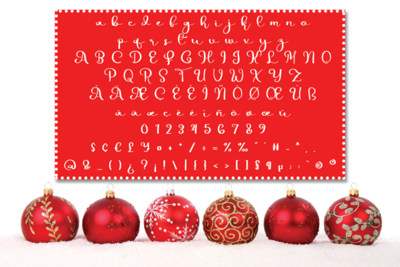 Hello Christmas Font Poster 4