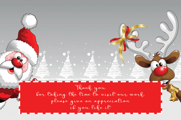 Hello Christmas Font Poster 5