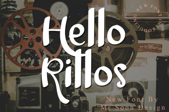Hello Rillos Font Poster 1