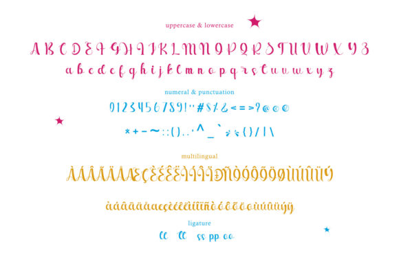 Hello Senja Font Poster 6