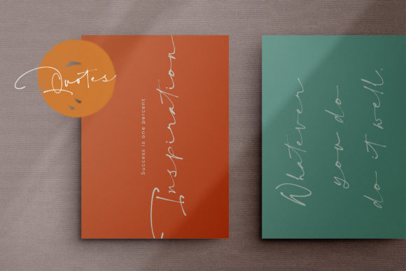 Hello Stylish Font Poster 15