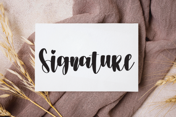 Hello Wedding Font Poster 5