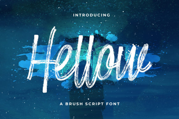 Hellow Font Poster 1