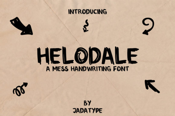 Helodale Font Poster 1