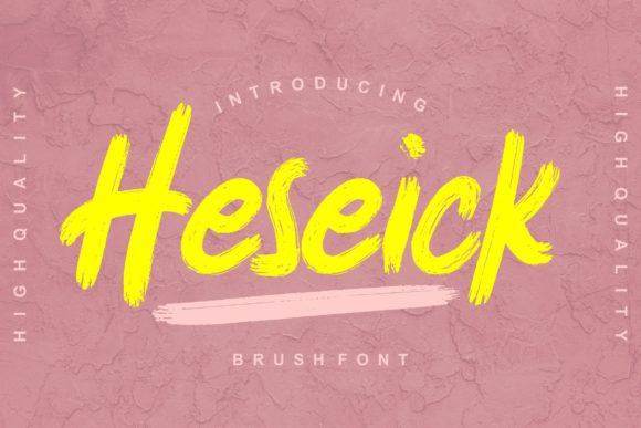 Heseick Font