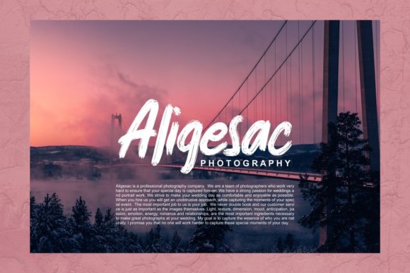 Heseick Font Poster 3