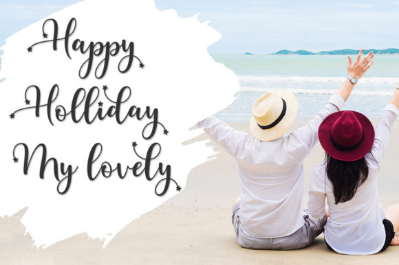 Hey Baby Girl Font Poster 5