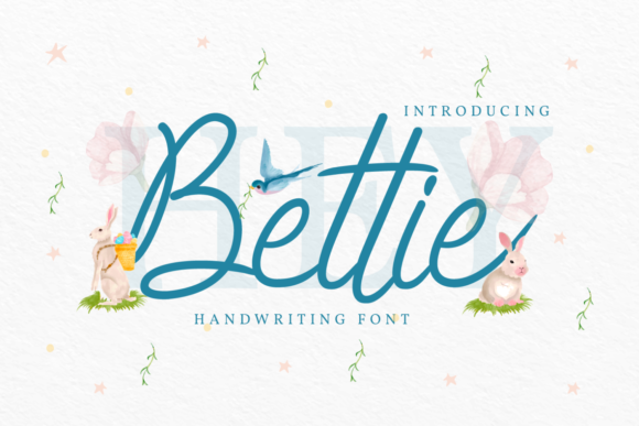 Hey Bettie Font Poster 1