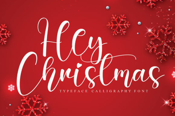 Hey Christmas Font Poster 1