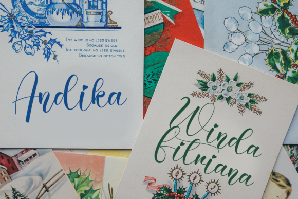 Hey Christmas Font Poster 4
