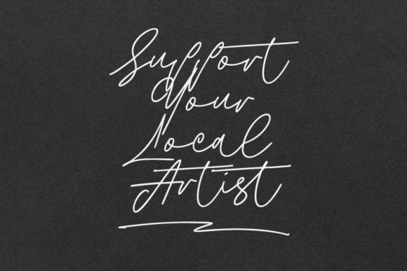 Heydista Notes Font Poster 2