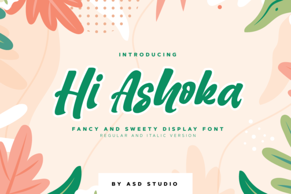 Hi Ashoka Font Poster 1