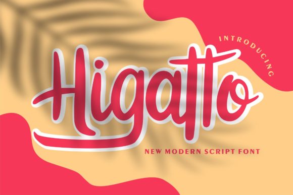 Higatto Font Poster 1