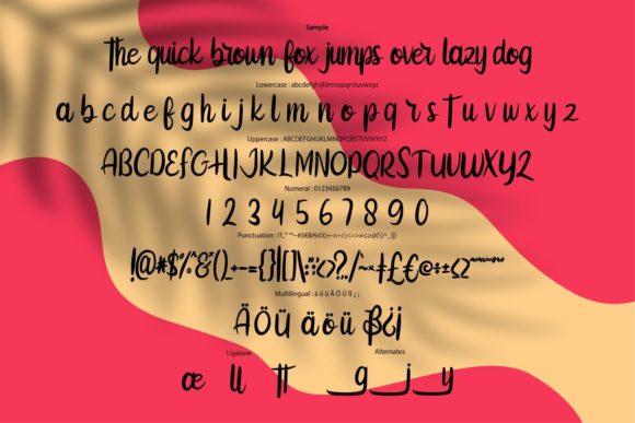Higatto Font Poster 6