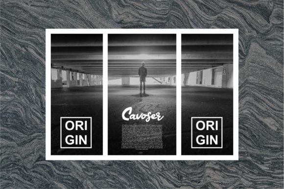 Hilbern Font Poster 5